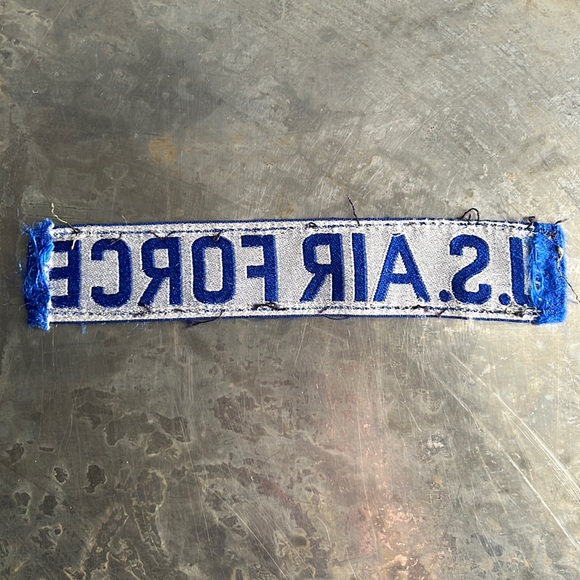 U.S. AIR FORCE blue tape patch - Picture 3 of 10